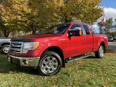2014 FORD F-150 5.0L 4X4 LARIAT LOW KMS LOADED CERTIFIED Image# 1