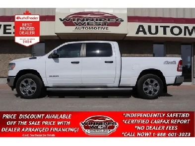 2023 Dodge Ram 1500 BIG HORN LOADED 12-INCH SCREEN HTD BUCKETS/C Image# 1