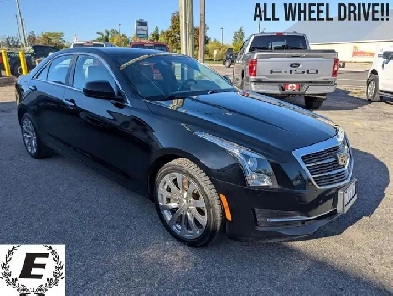 2017 Cadillac ATS ALL WHEEL DRIVE WITH LEATHER SEATS! Image# 1