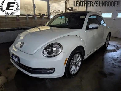 2015 Volkswagen Beetle Coupe COMFORTLINE WITH LEATHER/SUNROOF! Image# 1