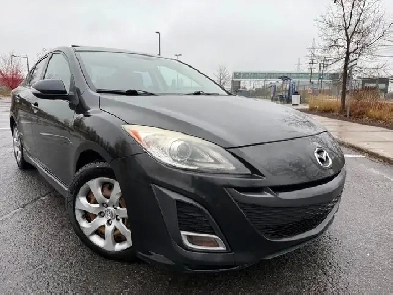 2010 Mazda 3 2010 MAZDA 3  , AUTOMATIQUE , SIEGES  CUIR  CHAUFFA Image# 1