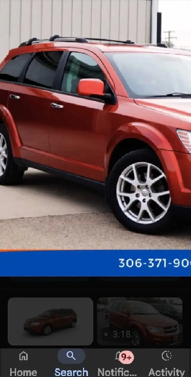 2014 DODGE JOURNEY SXT V6  :low low kms Image# 1