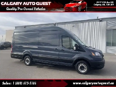 2021 Ford Transit Cargo Van T-250 148 Hi Rf 9070 GVWR/BACK UP CA Image# 1