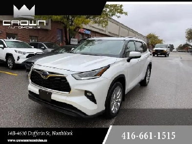 2023 Toyota Highlander Hybrid Limited AWD, NAV, JBL , LEATHER, S Image# 1