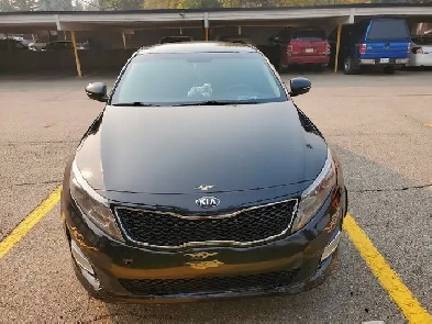 2014 Black Kia LX Sedan Car/Riverbend area Image# 1