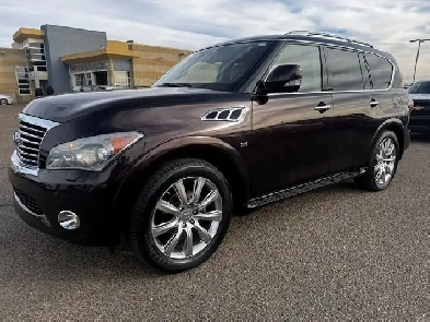 2014 Infiniti QX80 8-Passenger - DVD - LOADED Image# 1