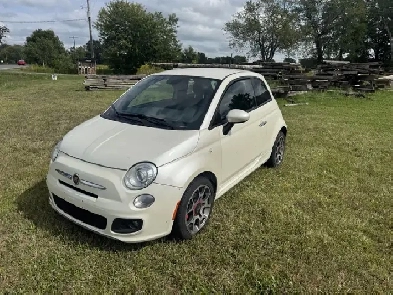 2014 Fiat 500 Sport, 5 Speed manual. Image# 1