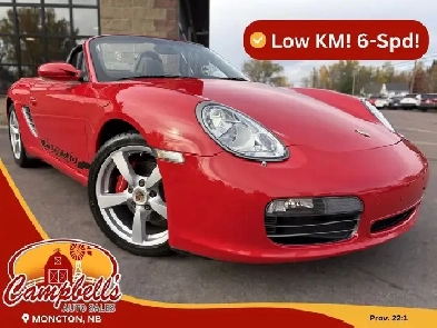2008 Porsche Boxster S Fast 6-Speed Manual! LOW KM! Image# 1