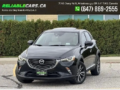 2017 Mazda CX-3 GT | AWD | No-Accident | Blindspot Detection | T Image# 1