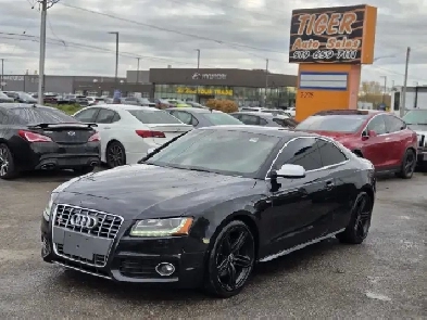 2011 Audi S5 PREMIUM, COUPE, 4.2L V8, 140KMS, RED LEATHER, CERT Image# 1