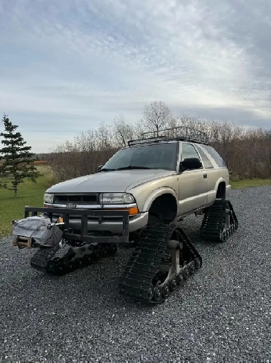 2005 Chevy Blazer with American Track Truck System Image# 1