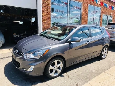 2012 HYUNDAI ACCENT GLS/ 1 PROPRIO/ TOiT BLUETOOTH  FULL/ TRÈS P Image# 1