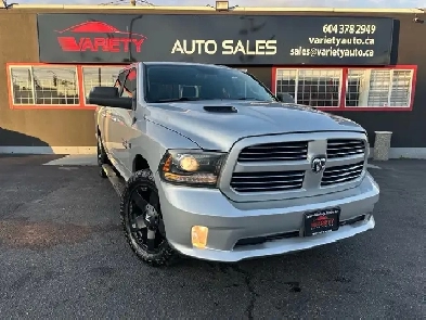 2014 Ram 1500 4WD Crew Cab 140.5' Sport, FREE LUBRICO WARRANTY! Image# 1