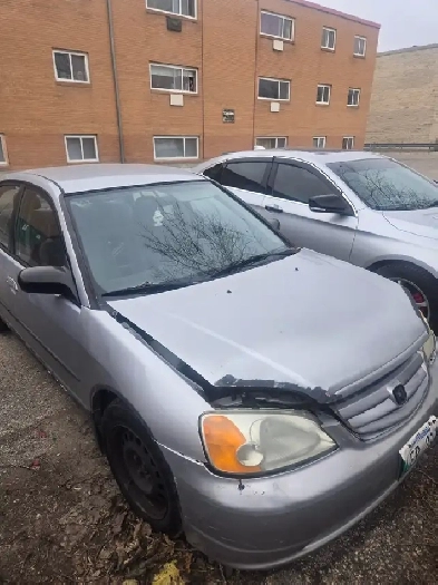 2003 Honda Civic DX-NOT SAFETIED- AS IS Image# 1