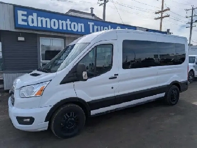 2020 FORD TRANSIT 350 XLT ★ALL WHEEL DRIVE★ MIDROOF 12 PASSENGER Image# 1