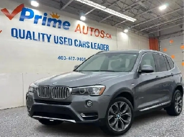 2015 BMW X3 xDrive35i AWD Turbo, Panoroof, Super Low K. 1 owner! Image# 1