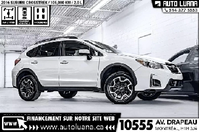 2016 SUBARU Crosstrek Touring AWD/CAMERA/BLUETOOTH/105,000km Image# 1