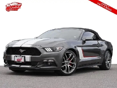 2015 Ford Mustang EcoBoost Premium, Soft Top Convertible, Leathe Image# 1