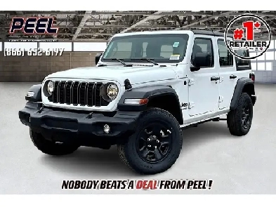 2025 Jeep Wrangler SPORT 4DR | Hardtop | Carplay | 12.3\' Screen Image# 1