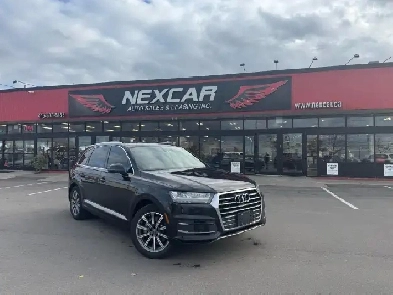 2019 Audi Q7 PROGRESSIV AWD 7 PASS NAVI LEATHER PAN/ROOF B/SPOT Image# 1