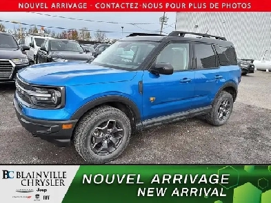 2022 Ford Bronco Sport Badlands CARPLAY CAMERA DE RECUL TOIT PAN Image# 1