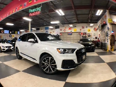 2022 Audi Q7 S-LINE AWD 7 PASS NAVI LEATHER PAN/ROOF B/SPOT CAM Image# 1