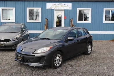 2013 Mazda Mazda3 GX GRAY HATCHBACK Image# 1