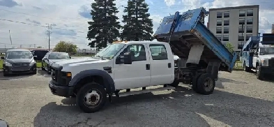 2009 Ford Super Duty F-450 DRW dump truck ,crew cab,85000KM ORGI Image# 1