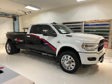 2023 Ram 3500 Dually and 4 car trailer Image# 1