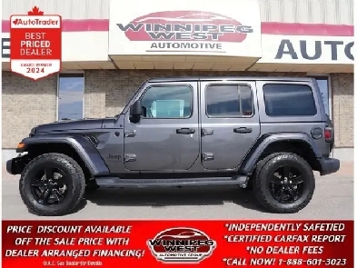 2021 Jeep Wrangler UNLIMITED ALTITUDE, LEATHER HTD SEATS & WHEEL Image# 1