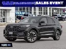 2026 Ford Explorer Platinum 4WD Image# 1