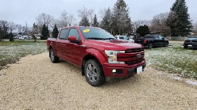 2019 Ford F-150 SuperCrew LARIAT FX4 4x4 3.5L /ACCIDENT FREE/LOW Image# 1