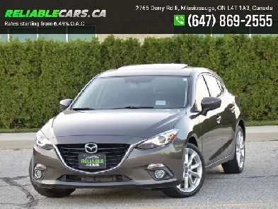 2015 Mazda MAZDA3 GT | Leather | Safety Included | Clean Carfax Image# 1