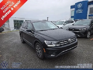 2018 Volkswagen Tiguan COMFORTLINE / 4MOTION / TOIT / CUIR / BLU Image# 1