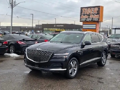 2022 Genesis GV80 ADVANCED, 4CYL, NO ACCIDENT, AWD, 7 PASS, CERT Image# 1