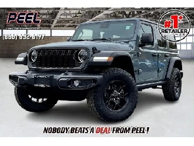 2024 Jeep Wrangler Willys 4Dr | Heated Seats | 12.3\' NAV | Tow Image# 1