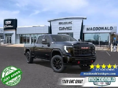 2026 GMC Sierra 2500HD AT4 - Leather Seats - $801 B/W Image# 1