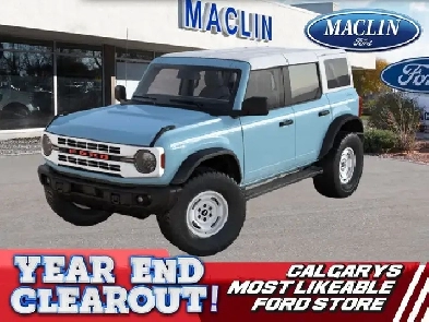 2025 Ford Bronco HERITAGE | REMOTE START | REAR VIEW CAM | G.O.A Image# 1