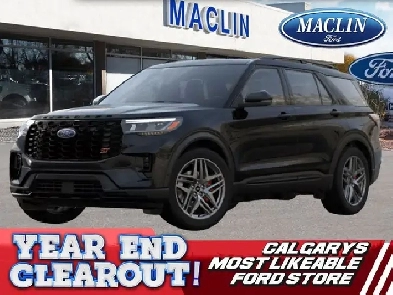 2026 Ford Explorer ST | TRAILER TOW PKG | BLUECRUISE | REAR VIEW Image# 1