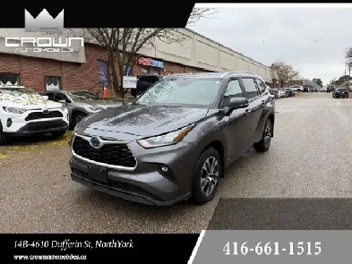 2024 Toyota Highlander Hybrid XLE AWD, ONE OWNER, ACCIDENT FREE Image# 1