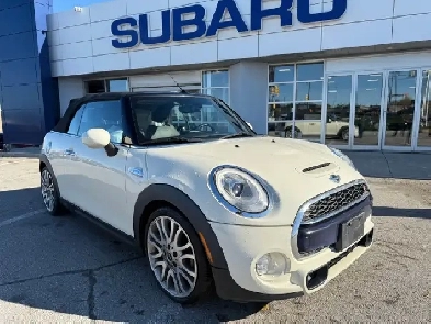2016 Mini Convertible Cooper S Convertible! Locally Owned Image# 1