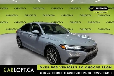 2022 Honda Civic Sedan Touring • SUNROOF • NAV • HEATED LEATHER Image# 1