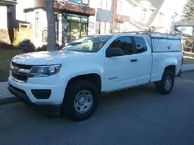 2020 CHEVROLET COLORADO EXTENDED CAB RWD WITH TOPPER Image# 1