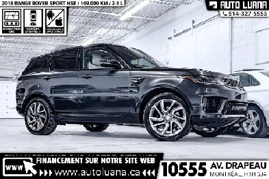 2018 LAND ROVER Range Rover Sport HSE CARPLAY/TOIT PANO Image# 1