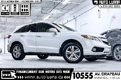 2013 ACURA RDX Tech Pkg AWD/NAVIGATION/TOIT/CAMERA/CUIR/MAGS Image# 1