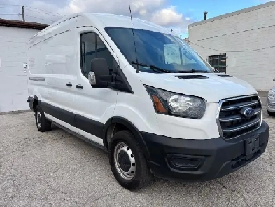 2021 Ford Transit Cargo Van T-350 148' Med Rf 9500 GVWR RWD Image# 1