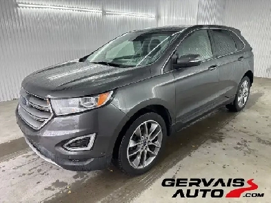 2016 Ford Edge Titanium AWD GPS Cuir Toit Panoramique Bas kilom Image# 1