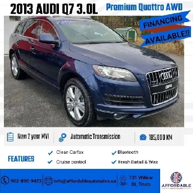 2013 Audi Q7 3.0L Premium Image# 1
