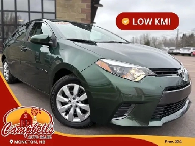 2015 Toyota Corolla LE AC! Backup Camera! Htd. Seats! Image# 1