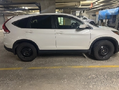 2013 Honda CR-V EX-L AWD White – Reliable SUV Image# 1